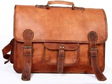 Leather handmade briefcase for sale  USA