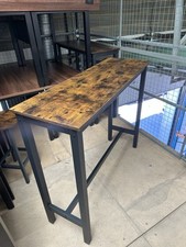 High table walnut for sale  ENFIELD