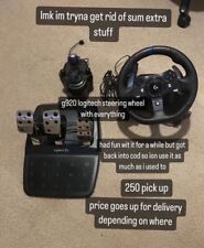 Pacote Logitech G920 Racing Wheel, pedais e câmbio para Xbox X|S One e PC MAC, usado comprar usado  Enviando para Brazil