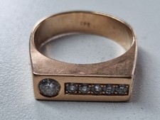Herrenring gold 585er gebraucht kaufen  Löhne