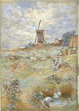 Shepherd rural scene for sale  UK