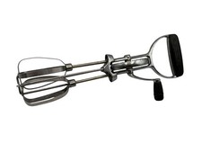 Batedor de ovos vintage EKCO manivela manual aço inoxidável resistente comprar usado  Enviando para Brazil