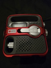 Rádio de emergência solar/manivela Cruz Vermelha Eton. Cevada usada. Acorde elétrico ausente comprar usado  Enviando para Brazil