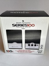 Sistema de alto-falante amplificado para desktop Altec Lansing 5" ~ Modelo 100 adaptador CA comprar usado  Enviando para Brazil