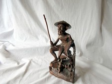 Vintage wood carved for sale  STIRLING