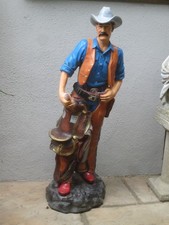 Western dekorations statue gebraucht kaufen  Geisenhausen