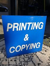 Acrylic vintage signage for sale  WIGTON