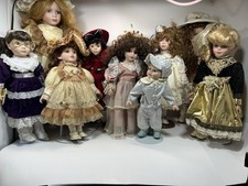 Porcelain doll lot for sale  Dickinson