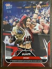 2025 Topps Now WWE #30 Iyo Sky RAW RED 3/5, usado comprar usado  Enviando para Brazil