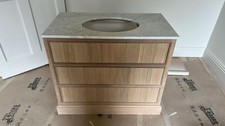 Oak vanity unit for sale  EDINBURGH