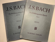 Noten bach wohltemperierte gebraucht kaufen  Berlin