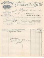 Invoice.am19492.dijon.1910. ce d'occasion  Expédié en Belgium