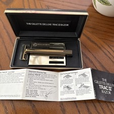 Vintage gillette deluxe for sale  Foley