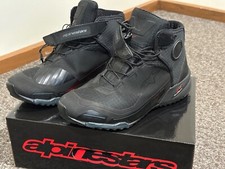 Tênis de Equitação Alpinestars CRX CR-X Drystar Preto EUA 9/AU 8.5/Euro 42 RRP AU$269 comprar usado  Enviando para Brazil
