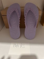 Usado, Sandálias Christian Louboutin SUPER LOUBI cravejadas flip flop peônia roxa 37 comprar usado  Enviando para Brazil