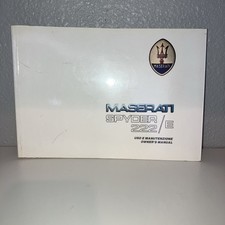 1989 maserati spyder d'occasion  Expédié en Belgium