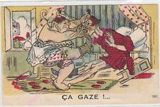 Cpa humour gaze d'occasion  Amboise