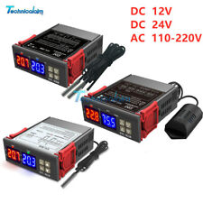 STC-3008 STC-3018 STC-3028 Temperature Controller 110-220V Thermostat DC 12V 24V comprar usado  Enviando para Brazil
