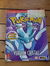 Guide pokémon crystal d'occasion  Reims