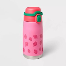 GARRAFA DE ÁGUA CAT & JACK AÇO INOXIDÁVEL 14 OZ MORANGO - ROSA - Risco e amassado comprar usado  Enviando para Brazil