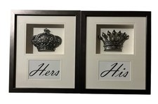Pair framed crown for sale  Alpharetta