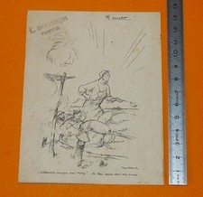 Dessin carte poulbot d'occasion  Vendat