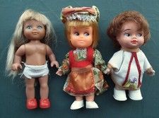Small plastic dolls for sale  BARMOUTH