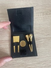 Bolsa de acessórios de golfe vintage dourada, personalizada com iniciais “RT”  comprar usado  Enviando para Brazil