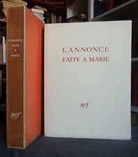Paul claudel annonce d'occasion  Parthenay