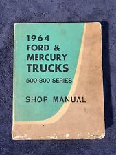 1964 Ford & Mercury Trucks 500-800 Shop manual 223 262 292 330 361 HD V8 motores comprar usado  Enviando para Brazil