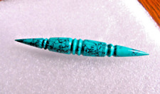 Piercing de septo e nariz azul turquesa pedra tribal artesanato septo presa, usado comprar usado  Enviando para Brazil