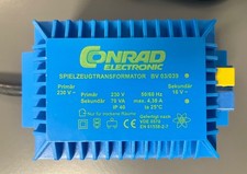 Trafo conrad bv03 gebraucht kaufen Trafo conrad bv03 gebraucht kaufen  Dautphetal