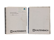Kaltenbach operating instructi for sale  Chicago