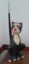 tall wooden cat for sale  OSSETT