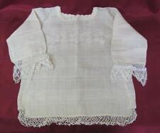 19C. CAMISA BLUSA INFANTIL ANTIGA TECIDA À MÃO FIOS DE SEDA , usado comprar usado  Enviando para Brazil