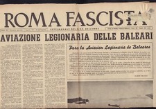 Roma fascista settimanale usato  Villafranca in Lunigiana