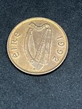 Irish 1992 penny for sale  WREXHAM