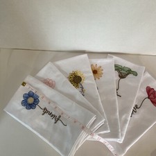 Flowers cloth napkins for sale  Clayton