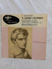Disque vinyle schubert d'occasion  Yzeure