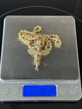 9ct gold rope for sale  BRADFORD