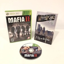 MAFIA 2 II MICROSOFT XBOX 360 2K JOGOS 2010 CONJUNTO DE JOGOS DE AÇÃO COM PÔSTER DE MAPA FUNCIONA comprar usado  Enviando para Brazil