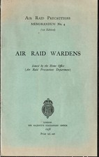 Air raid precautions for sale  DUNDEE