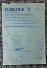 Ddr alte rechnung gebraucht kaufen  Landsberg