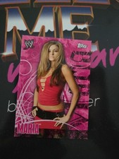 Topps WWF WWE Maria Womens Division Wrestling Trading Card 2007 comprar usado  Enviando para Brazil