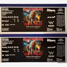 Tickets iron maiden gebraucht kaufen  Haimhausen