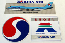 Korean air decals for sale  Tacoma
