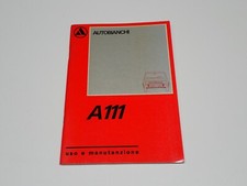 Autobianchi 111 libretto usato Autobianchi 111 libretto usato  Bussoleno