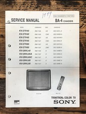 Manual de serviço de TV Sony KV-27V40 -27V45 -29VL40 -29VL85 *Original* comprar usado  Enviando para Brazil