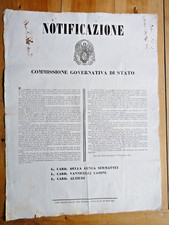 1849 notificazione dativa usato  Imola