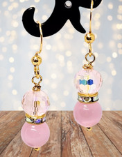 Pink crystal cats for sale  West Chester